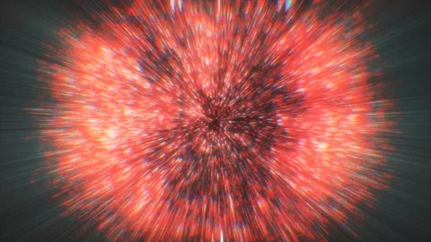 Abstract Cosmic Supernova Star Explosion Stock Footage 340886215
