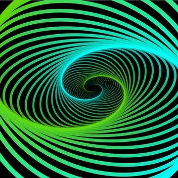 Abstract cosmic, twisting lines background. Nano technology structure, visual Stock Illustration