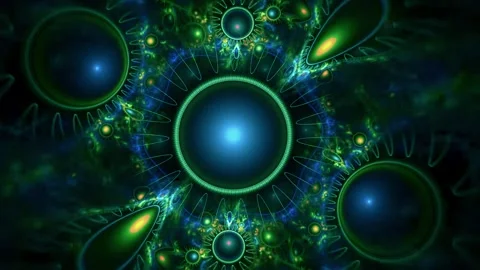 Abstract Cosmic Visual Effects Backgrounds  Video stock 311003530