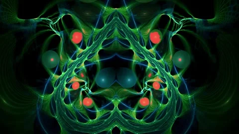 Abstract Cosmic Visual Effects Backgrounds  Video stock 311003531