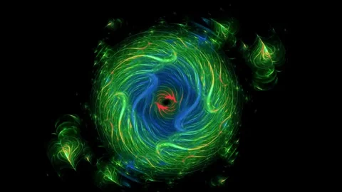 Abstract Cosmic Visual Effects Backgrounds  Video stock 311004318