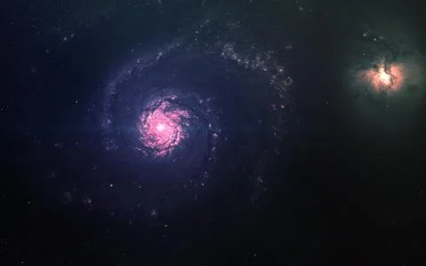 Abstract cosmos background - space. Elements of this image furnished by NASA イラスト素材