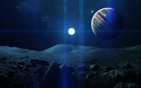 Abstract cosmos background - space. Elements of this image furnished by NASA イラスト素材