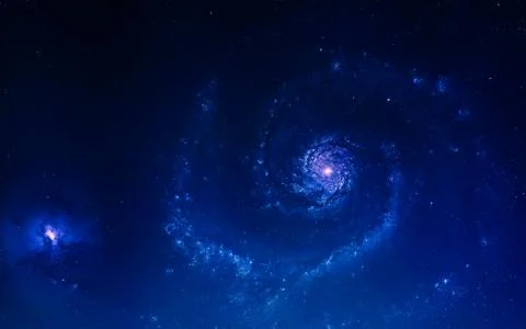 Abstract cosmos background - space. Elements of this image furnished by NASA イラスト素材