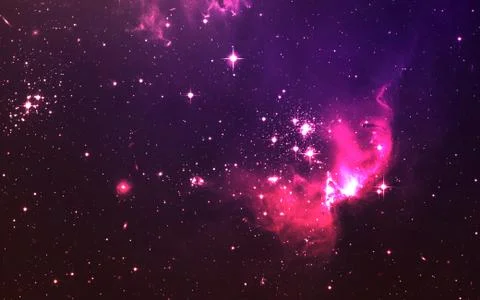 Abstract cosmos background - space. Elements of this image furnished by NASA イラスト素材
