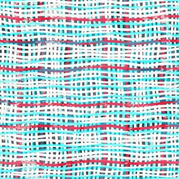 Abstract cotton seamless pattern with grunge effect Illustrazione stock