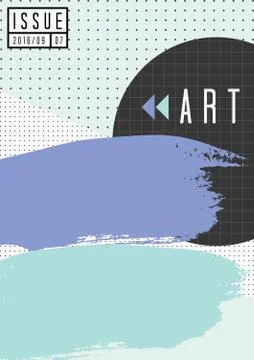 Abstract Cover Design Stock Illustration