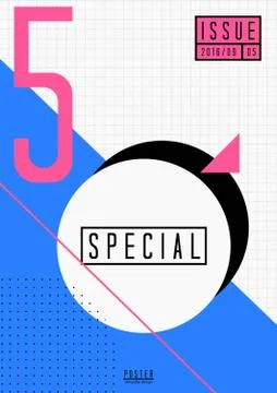 Abstract Cover Design Illustrazione stock