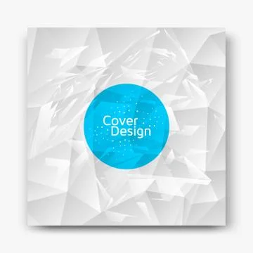 Abstract cover design Stock Illustration