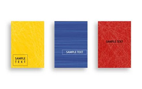 Abstract cover design with intersecting thin lines Illustrazione stock