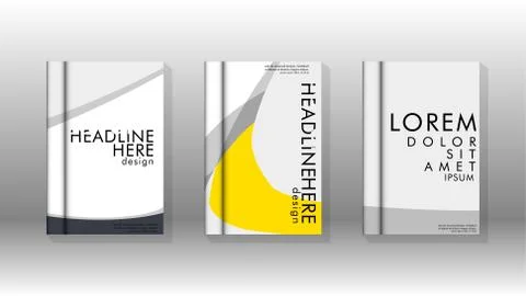 Abstract cover with liquid elements. book design concept. Futuristic business Illustrazione stock