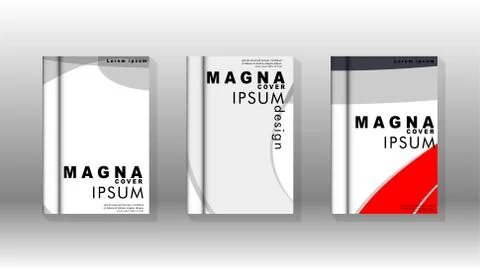Abstract cover with liquid elements. book design concept. Futuristic business Stockillustratie