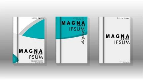 Abstract cover with liquid elements. book design concept. Futuristic business Illustrazione stock