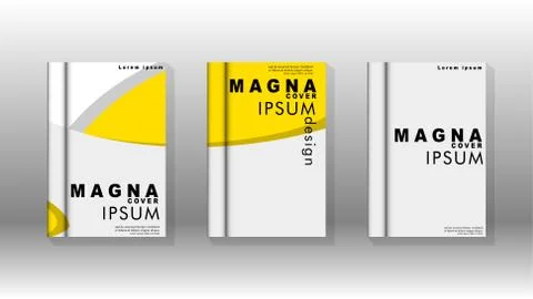 Abstract cover with liquid elements. book design concept. Futuristic business 库存插图