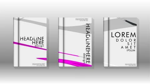 Abstract cover with liquid elements. book design concept. Futuristic business 库存插图