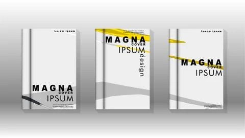 Abstract cover with liquid elements. book design concept. Futuristic business 库存插图