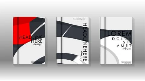 Abstract cover with liquid elements. book design concept. Futuristic business 库存插图