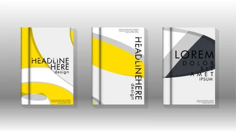 Abstract cover with liquid elements. book design concept. Futuristic business 库存插图