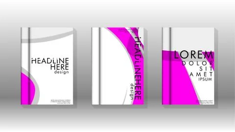 Abstract cover with liquid elements. book design concept. Futuristic business 库存插图