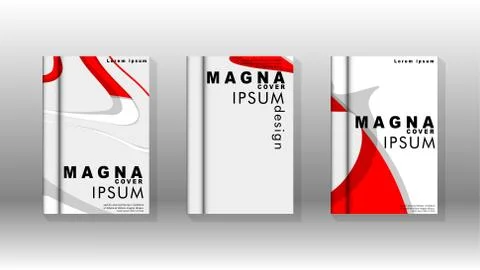 Abstract cover with liquid elements. book design concept. Futuristic business 库存插图