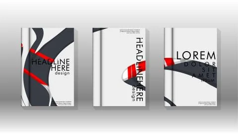 Abstract cover with liquid elements. book design concept. Futuristic business イラスト素材