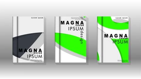 Abstract cover with liquid elements. book design concept. Futuristic business Illustrazione stock