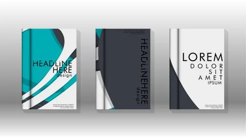 Abstract cover with liquid elements. book design concept. Futuristic business イラスト素材