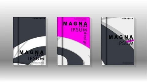 Abstract cover with liquid elements. book design concept. Futuristic business イラスト素材