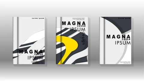 Abstract cover with liquid elements. book design concept. Futuristic business イラスト素材