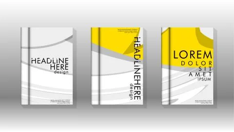 Abstract cover with liquid elements. book design concept. Futuristic business Stock Illustration