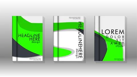 Abstract cover with liquid elements. book design concept. Futuristic business Illustrazione stock