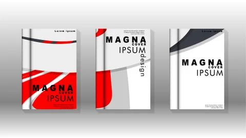 Abstract cover with liquid elements. book design concept. Futuristic business Stockillustratie
