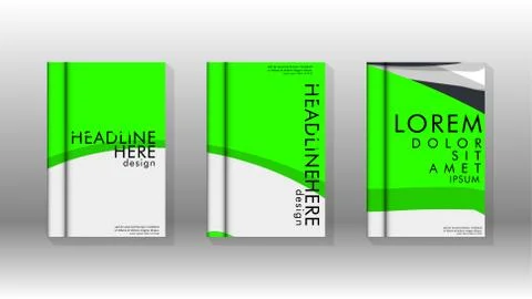 Abstract cover with liquid elements. book design concept. Futuristic business Illustrazione stock