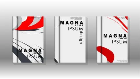 Abstract cover with liquid elements. book design concept. Futuristic business Stock Illustration