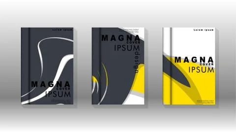 Abstract cover with liquid elements. book design concept. Futuristic business 스톡 일러스트