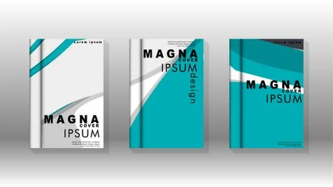 Abstract cover with liquid elements. book design concept. Futuristic business 库存插图