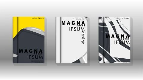 Abstract cover with liquid elements. book design concept. Futuristic business イラスト素材