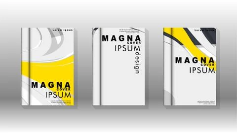 Abstract cover with liquid elements. book design concept. Futuristic business イラスト素材