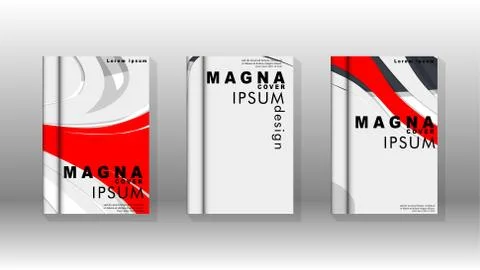 Abstract cover with liquid elements. book design concept. Futuristic business Illustrazione stock