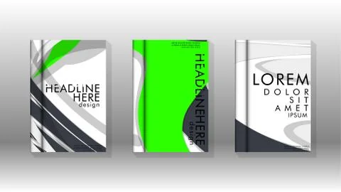 Abstract cover with liquid elements. book design concept. Futuristic business 库存插图