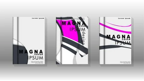 Abstract cover with liquid elements. book design concept. Futuristic business イラスト素材