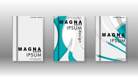 Abstract cover with liquid elements. book design concept. Futuristic business 库存插图