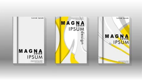 Abstract cover with liquid elements. book design concept. Futuristic business Stock Illustration