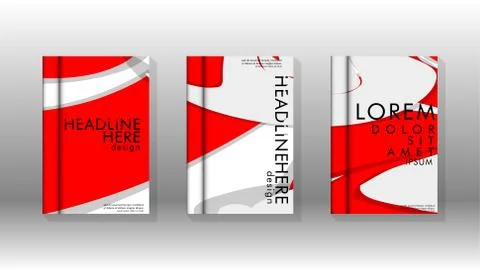 Abstract cover with liquid elements. book design concept. Futuristic business Stock Illustration