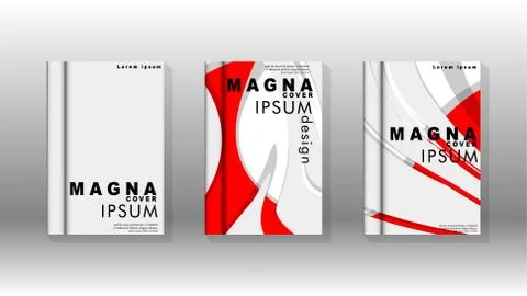 Abstract cover with liquid elements. book design concept. Futuristic business Stock Illustration