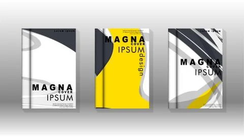 Abstract cover with liquid elements. book design concept. Futuristic business イラスト素材