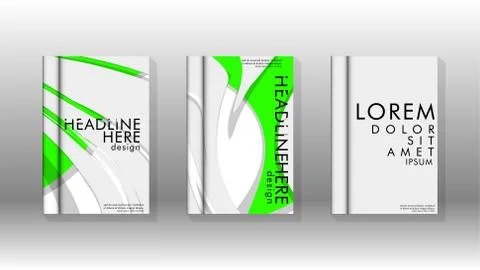 Abstract cover with liquid elements. book design concept. Futuristic business 库存插图