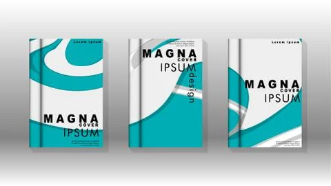 Abstract cover with liquid elements. book design concept. Futuristic business 库存插图