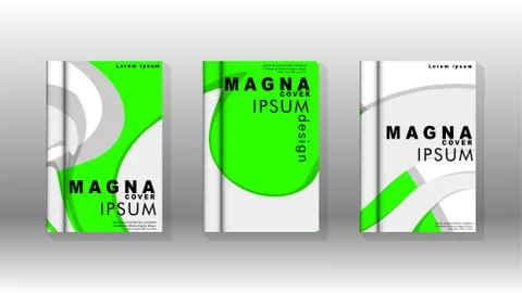 Abstract cover with liquid elements. book design concept. Futuristic business 库存插图