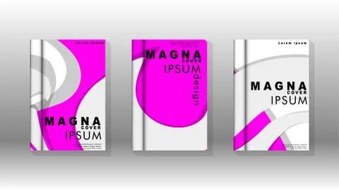 Abstract cover with liquid elements. book design concept. Futuristic business Stock Illustration